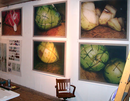 studio view, los angeles, 2004